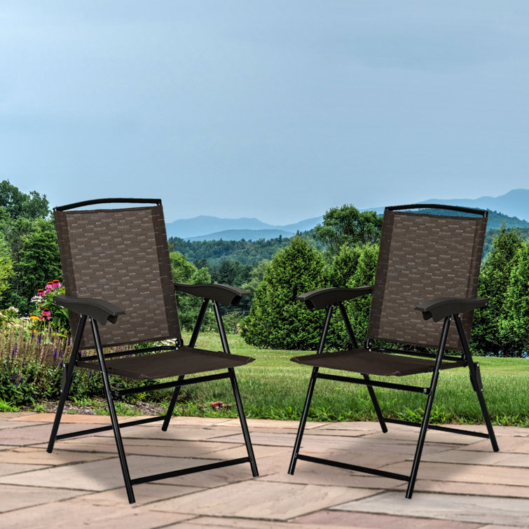 Set of online 2 folding chairs